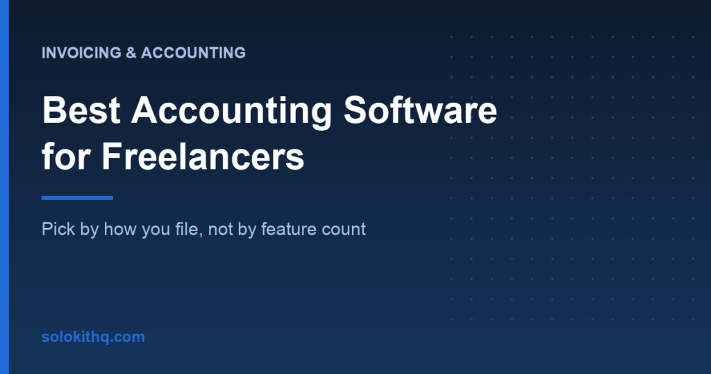 Best accounting software for freelancers — Wave, QuickBooks Solopreneur, FreshBooks, Xero and Zoho Books compared